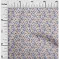 thumbnail image 2 of oneOone Velvet Light Beige Fabric Leaves Craft Projects Decor Fabric Printed By The Yard 58 Inch Wide, 2 of 4