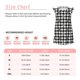 thumbnail image 3 of Balery Black Tartan Plaid Camisón de princesa para niñas, pijama de algodón con mangas abullonadas, suave y bonito.-X-Large, 3 of 6