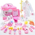 thumbnail image 1 of Juego de juguetes de médico para niños, juguetes de dentista, juegos de rol para niñas, juego de simulación de Hospital, Kit médico, enfermera B XianweiShao 8390613977199, 1 of 1