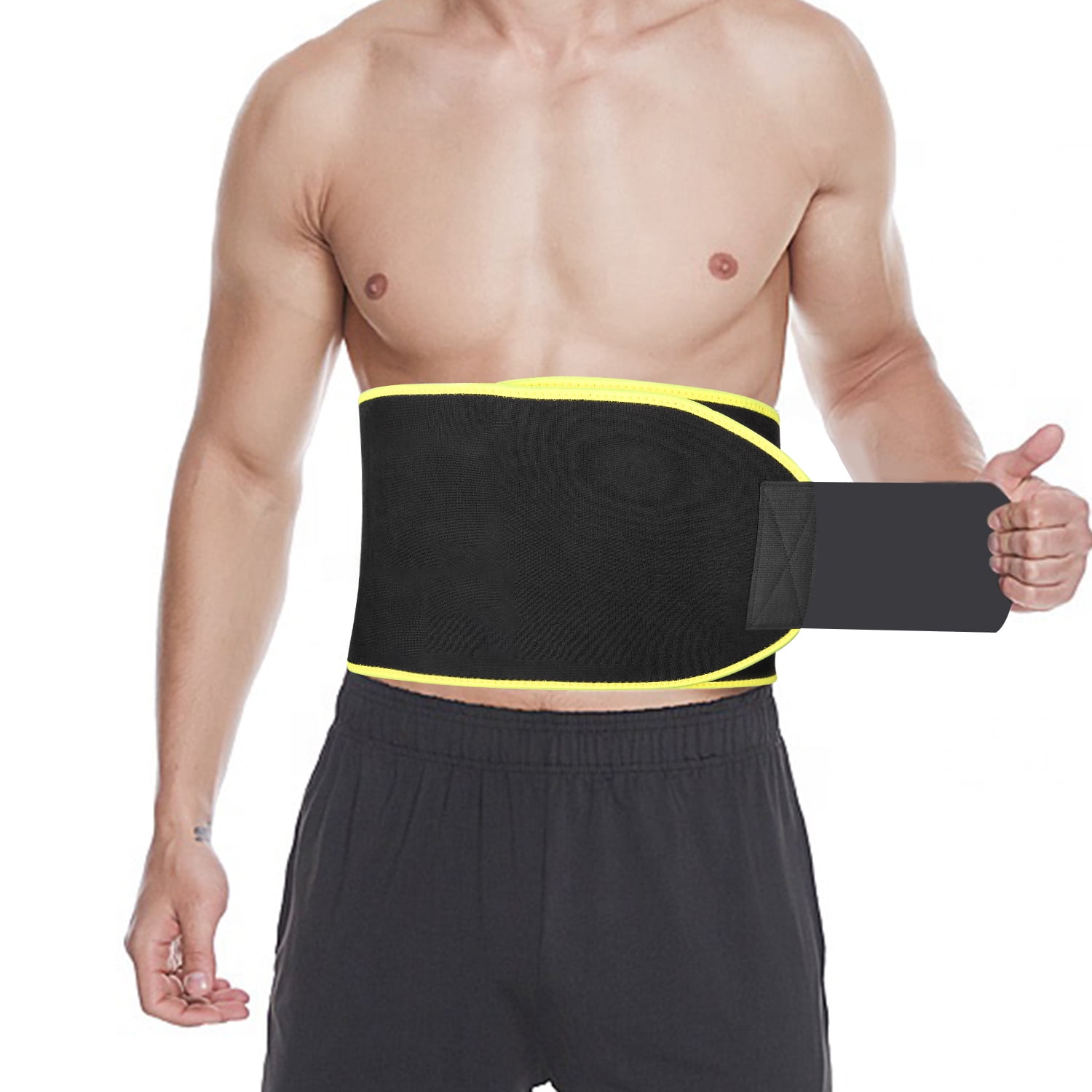 Dartwood Waist Trimmer Belt Body Shaper And Waist Slimmer For Weight Loss For Men And Women Large Walmart Com