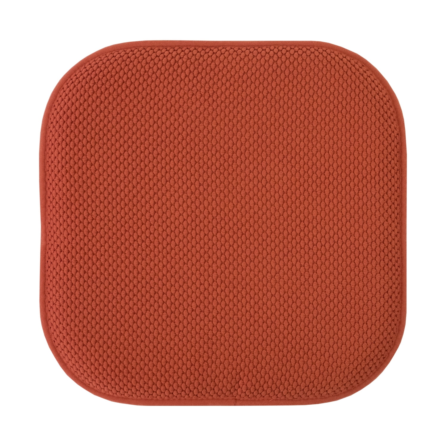 Memory Foam Honeycomb Non-Slip Back 16" x 16" Chair Cushion Pad 2, 4, 6, 12 Pack