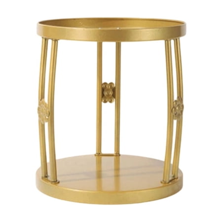 Plant Stand Indoor Small Plant Stool Flower Pot Corner stand holder Mid Century Heavy Duty Metal Home Decor Modern Round End Table Small Rustic Display Stand for Living Room Bedroom