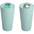 thumbnail image 1 of Mini Car Trash Can, Car Trash Can With Lid Car Storage Box Mini Car Trash Can Portable Cartoon Design For Auto Home Office, 1 of 5