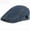 Dark Blue, variant on Berets Men Women Solid Newsboy Ivy Flat Cap Adjustable Denim Beret Hat Male Female Cotton Artist Painter Hat Beret Cap