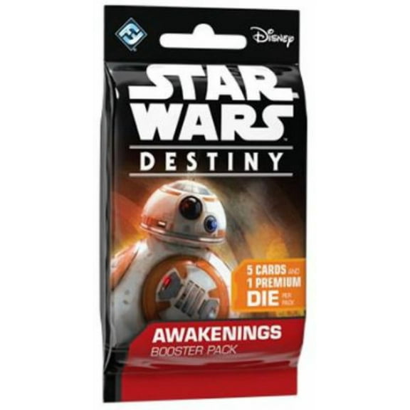 Star Wars Destiny Awakenings Booster Pack (5 Cards & 1 Die)