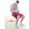 Gronk Fitness Products Flat Pack Wood Plyo Box with Bamboo Finish 30x20x24