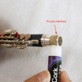 thumbnail image 2 of Tubo negro para clarinete, flauta Piccolo, pasta especial para corcho, aceite lubricante para interfaz de tubo, accesorios para instrumentos musicales, 2 of 4