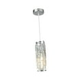 thumbnail image 4 of Lámpara colgante LED Salvador lujo elegancia moderna plata 10 cm 30 cm, 4 of 10