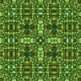 thumbnail image 1 of Ahgly Tapis d'Intérieur Lavable en Machine Carré Transitionnel Vert Armée, 6 Pieds Carré, 1 of 7