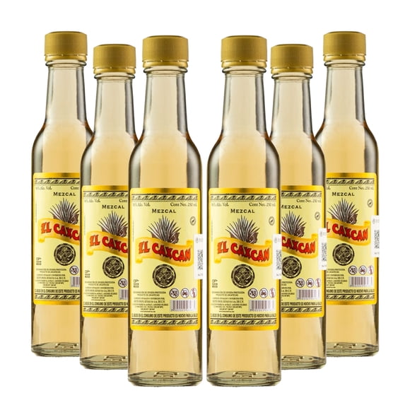 Six Pack Mezcal El Caxcan Joven 250 Ml El Caxcan Mezcal Joven