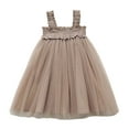 thumbnail image 2 of Kureaily Toddler Girls Sleeveless Mesh Lace Holiday Party Dress Dance Party Dresses Clothes 18-24 Months, 2 of 5