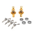 thumbnail image 2 of 1/28 Remote Control Cars Differential Modification Vehicle Drive Shaft DIY Kit Bearing Replacement for WLtoys K969 K979 K989 K999 Gold, 2 of 9