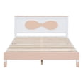 thumbnail image 2 of Full Size Wooden Bow Bed Perfect For Your Little One'S Bedroom, 2 of 7