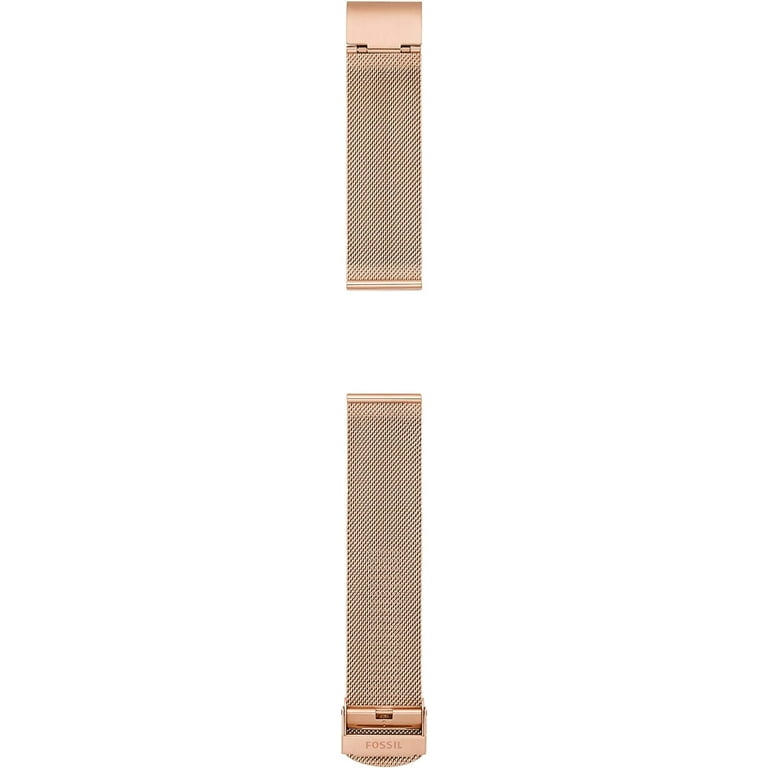 Fossil Women s 14mm Rose Gold Stainless Steel Watch Bracelet S141183 Walmart