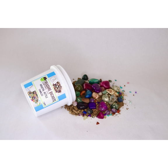 Krystal Kettle Tumbled Gem Mining Bucket - Quart