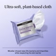 thumbnail image 4 of Neutrogena Makeup Remover Night Calming Wipes and Face Cleansing Towelettes, 25 Count, 4 of 8