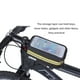 thumbnail image 3 of Bolsa de tubo Wosthever para bicicleta soporte para teléfono móvil organizadora reflectante, 3 of 6