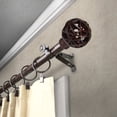 thumbnail image 2 of Matthias 13/16" Bay Window curtain rod 20"-36", 38"-72" - Cocoa, 2 of 4