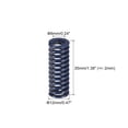 thumbnail image 2 of Troquel Resorte, 10uds 12mm OD 35mm Largo Espiral Estampado Liviana Carga Compresión Troquel Resortes para 3D Impresora Eléctrica Pieza, Azul, 2 of 5