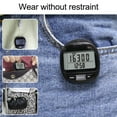 thumbnail image 3 of 3D Pedometer with Clip and Strap, Walking Distance Miles, Calorie Counter, 3 of 8