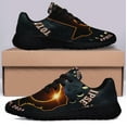 thumbnail image 3 of Texas Total Solar Eclipse April 8th2024 Shoes Sneakers Black Size 7.5, 3 of 7