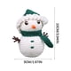 thumbnail image 3 of Fiudx Kit de Muñeco Navideño de Crochet, Diseño Artesanal de Papá Noel, Muñeco de Nieve y Ciervo, Bolas de Lana Suaves para Apoyo Emocional, Decoración Navideña Perfecta, Regalo, Paquete de Materiale, 3 of 4