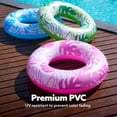 thumbnail image 3 of Anillos de natación con hojas tropicales JOYIN de Pool Floats para niños, 3 unidades, 3 of 6