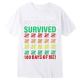 thumbnail image 1 of AWZXDE T-Shirts pour Enfants et Tout-Petits Rentrée des Classes Imprimé Manches Courtes Col Rond T-Shirt, 1 of 2