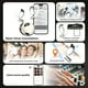 thumbnail image 4 of Auriculares inalámbricos Bluetooth con traducción en tiempo real mediante IA, compatibles con 144 idiomas, cancelación de ruido ENC, 8 horas de reproducción y resistencia al agua IPX5, 4 of 9