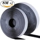 thumbnail image 1 of Almohadilla autoadhesiva de doble cara extrafuerte, cinta de velcro y cinta de gancho para uso en interiores y exteriores, cierre impermeable incluido para múltiples aplicaciones (negro), 1 of 5