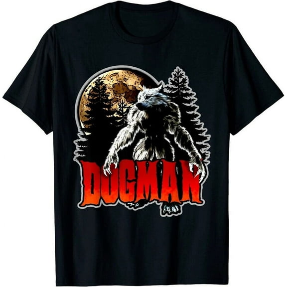 NEW LIMITED Dogman America's Werewolf Monster Cryptid T-Shirt S-3XL