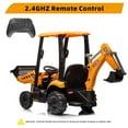 JCB Excavator Ride On & Bulldozer, 12V Battery Powered Construction