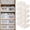 10pcs, variant on Linen Closet Storage Baskets 6pcs Foldable See-Through Window Organizer