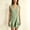 Light Green, variant on Morttic Women's V-Neck Sleeveless Mini Dress – Double-Layer Ruffle Hem A-Line Solid Color Casual Summer Vacation Outfit Black,S