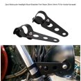 thumbnail image 4 of Stainless Steel Motorcycle Headlight Bracket Fork Small Mount Stand Support for Motorcycles, 4 of 8