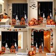 thumbnail image 5 of Shower Curtains for Bathroom-72"x72",Pumpkin Ghost Halloween Waterproof Bath Curtain Grommet Shower Curtain Set with Hooks, 5 of 9