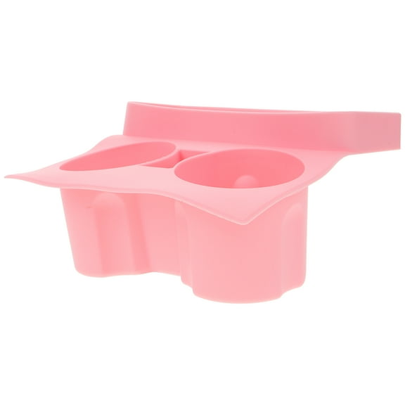 KAJNBN Pink Silicone Car Cup Holder Spacer Insert 1Pcs for Storage and Protection in Vehicle