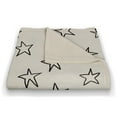 thumbnail image 3 of Creative Products Simple Star Pattern 50 x 60 Coral Fleece Blanket, 3 of 3