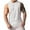 White, variant on ZZwxWA Men Workout Tank Top Summer Casual Athletic Gym Training Bodybuilding Sleeveless Muscle T Shirt Crewneck Cut Off Top up to 65% Off