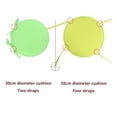 thumbnail image 2 of Chair Seat Pad Bistro Round Chair Seat Pad Cushions Tie-on Kitchen Dining Removable Cover, 2 of 6