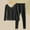 Black, variant on EGNMCR Women's Thermal Underwear Long Johns Set, Soft Warm Long Underwear Pajamas, Base layer for Cold Weather on Clearance