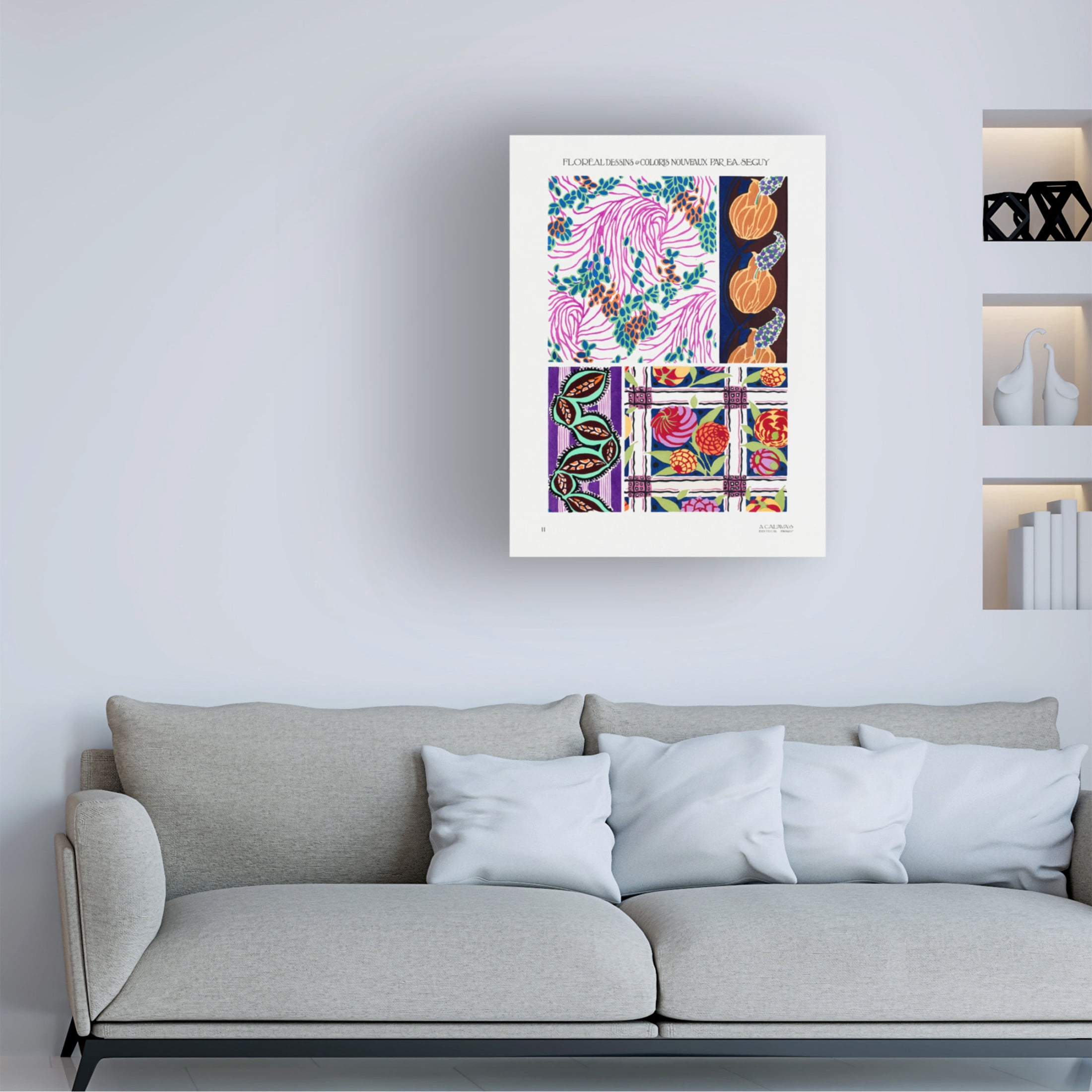 Trademark Fine Art Pictufy Pattern 11 Canvas Wall Art