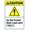 Warning Sign 6, variant on Caution Do Not Enter Work Area Renovation Sign, 8"x12" Rustic Metal Tin Wall Decor, Art for Home Outdoor Cafe Bar Kitchen
