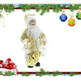 thumbnail image 3 of Figuritas de Papá Noel, estatua de adornos navideños, escultura artesanal de resina, muñeco de Papá Noel para el hogar, dormitorio,, 3 of 9