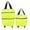 #B_Yellow1, variant on Foldable Wheeled Shopping Tote Bag with Wheels, Portable Rolling Grocery Cart Bag Expandable Reusable Market Tote for Supermarket Picnic Travel Camping, Collapsible Storage Cart with Wheels, Black