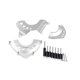 thumbnail image 4 of Cubierta protectora de motor metálica para Kawasaki Z900 Plata, 4 of 8