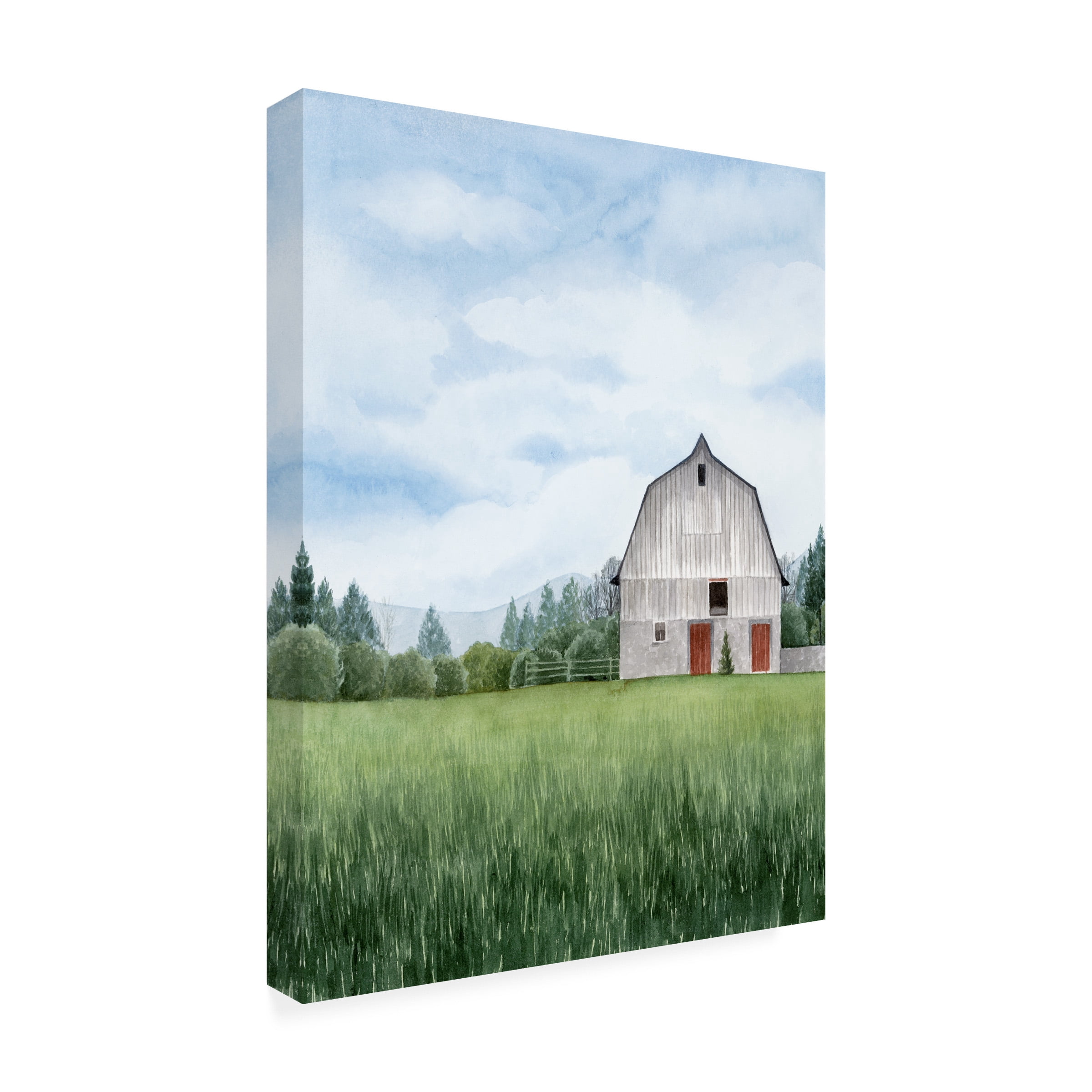 Grace Popp 'Northern Acreage I' Canvas Art