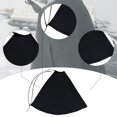 thumbnail image 1 of Figura de acción a escala 1/12 Figura Cape Cosplay , elegante ropa de muñeca vestida de moda mini túnica larga para figuras masculinas de 6 negro, 1 of 9