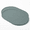 Sage, variant on Oval Silicone Degre Placemats Dune (20.5"x13" Set Of 2)