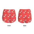 thumbnail image 4 of Disketp Cartoon Rooster Print Women's Shorts Workout Shorts for Athletic Gym Running Shorts with Phone Pockets Large, 4 of 8
